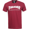 pánske tričko THRASHER SKATE MAG Maroon XL