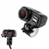 Motocyklová nabíjačka 2x USB s LCD obrazovkou Napätie Teplota