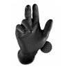 GRIPPAZ 246A Rukavice nitrilové čierne jednorázové 50 ks - 10 (XL) A5030/10