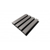 Fasádny lamelový obklad DUO Co-extrusion 221 x 26 mm Farebné prevedenie: Sivá - holubová, Dĺžka: 3 m