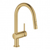 Grohe Minta Drezová batéria s výsuvnou spŕškou, kefovaný Cool Sunrise 32321GN2-GR