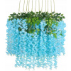 Kvety Glicinia Blue Garland 110 cm 12 ks MODRÁ