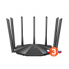 TENDA AC23 WiFi AC Router 2100Mb/s, 1x GWAN, 3x GLAN, VPN, IPv6, 7x 6dBi, 4x4 MU-MIMO, CZ App AC2100 75011843