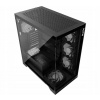 Puzdro XPG Invader X BTF RGB Midi Tower čierne