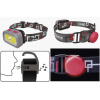 Čelovka 1× COB +1× CREE XPG LED+ píšťalka P3531