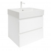 Swiss aqua technologies Koupelnová skříňka s umyvadlem SAT B-Way 59x50x45 cm bílá lesklá BWAY260WU2BBI