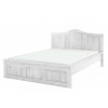 Posteľ WHITE HOME ACC04 160x200 cm Barevné provedení: Bílý vosk K17 - Bílý vosk K17