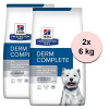 Hill's Prescription Diet Derm Complete Mini Alergia a starostlivosť o kožu 2 x 6 kg