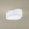 TK Lighting Stropné svietidlo Cloud, textil, 41 x 31 cm, biela - 4228