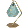 Rabalux Norah stolová lampa 1x40 W zlatá-modrá 74200