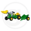 Šľapací nakladač s prívesom John Deere