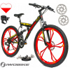 Horský bicykel MTB IWOBIKE RedFury, rám 18,5 palca, kolesá 26