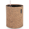 Kvetináč Lechuza Trendcoverr 23 Cork All inclusive set Dark natural tmavý korkový 23x27 cm