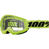 Okuliare 100 PERCENT Strata 2 Junior Neon Yellow číre sklíčko