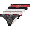 Dámske tangá Tommy Hilfiger UW0UW03200 HOLIDAYS 5 PACK