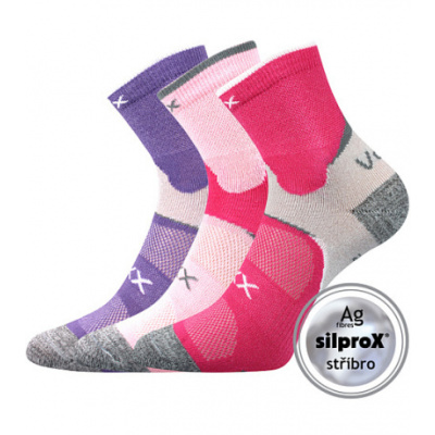 Voxx Maxterik silproX Detské ponožky - 3 páry BM000000608000100462 mix B - holka 20-24 (14-16)