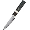 IZMAEL Damaškový kuchynský nôž Zenith Utility/Zelená/Čierna 8 cm