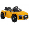 LEAN CARS Audi R8 Spyder žlté auto na batérie