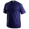 Tričko CXS DANIEL, krátký rukáv, tmavě modré, vel. 4XL b1/60 - CN-1610-001-414-98