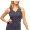 Dámsky top Lucky in Love Patch Me If You Can Patch Stripe Tank - concord - Fialový (L)