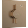 Hansgrohe DuoTurn E, batéria pod omietku pre 1 spotrebič, kartáčovaný bronz, HAN-75617140