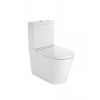 Roca Inspira - set - Round stojaca WC misa + nádržka + spomaľovacie sedadlo