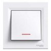 Schneider electric Tlačidlový ovládač Asfora 1/0So biele 1600121