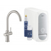 Grohe Blue Home - Drezová batéria Connected, s chladiacim zariadením a filtráciou, supersteel 31455DC1