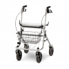 Meyra Ideal Rollator - štvorkolové chodítko, farba strieborná