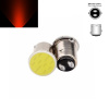 BAY15D led COB červený DC12V