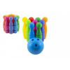Relaks Toys Set kuželiek s guľou Bowling pins with alarge bowling ball mix