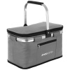 Piknikový kôš Enero skladací termoizolačný sivý 24 l polyester
