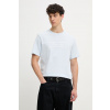 Calvin Klein tričko pánske bavlnené LV04LG813G modrá S