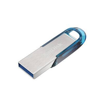 USB flashdisk SanDisk Ultra Flair 64GB (SDCZ73-064G-G46B) strieborný/modrý