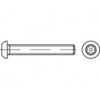 TOOLCRAFT TO-5380230 bezpečnostné skrutky M8 20 mm vnútorná korunka šesťhranná 88116 nerezová ocel A2 100 ks; TO-5380230