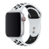 SES Sportovní silikonový řemínek pro chytré hodinky Apple Watch SE 44 mm (2024) - čierny 17810