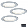 Paulmann 3x2,6W Paulmann, vstavané LED svietidlá do nábytku, dotykové ovládanie, 16 mm, možnosť zmeny farby svetla (2700K-6500K)