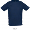 SOL´S ŠPORTY / Pánske raglánové športové tričko - french navy XXXL