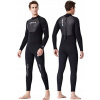 Maska na plný úväzok, s čiernou trubicou Dexxer SM-7 (X856 Dive & Sail Diving Suit R.XL)
