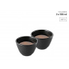 Litinové šálky, 2 ks, 100 ml - WEIS (Sada hrnků 2 x 100 ml litinový - WEIS)