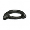 PHANTEKS 6+2-Pin PCIe Extension Cable 50cm - Sleeved Black PH-CB8V_BK