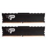 Patriot/DDR4/16GB/3200MHz/CL22/2x8GB/Black PSP416G3200KH1