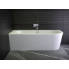 KNIEF WALL CORNER 180 x 80cm ľavá vaňa voľne stojaca oválna do rohu, akrylát, 0100-077RB-R