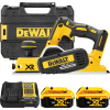 DEWALT 18V XR Aku hoblík 2 mm, 2x 5,0 Ah DCP580P2-QW
