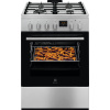 Electrolux Plynový sporák s parnou funkciou SteamBake LKK664220X