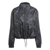 adidas Future Icons 3-Stripes Woven Windbreaker Womens Black 10 (S)