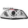 DAYLINE predné svetlá Seat Ibiza 6L 03-08 chróm