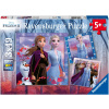 Puzzle Ravensburgser 050116 Disney Ľadové kráľovstvo 2 3x49 dielikov (4005556050116)