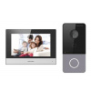 HIKVISION DS-KIS603-P(C), kit IP videotelefonu, bytový monitor + dveřní stanice + 2x zdroj