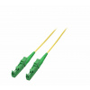 Fiber kábel E2000/APC-E2000/APC, 2m Simplex OS2(9/125µm), LSOH, 3mm, žltý